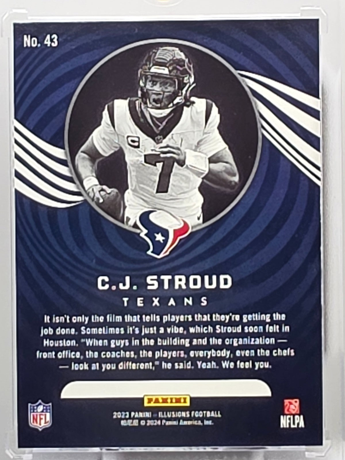 2023 Panini Illusions - CJ Stroud (RC) - Rookie Base - #43 **Buy 3 Get 1**