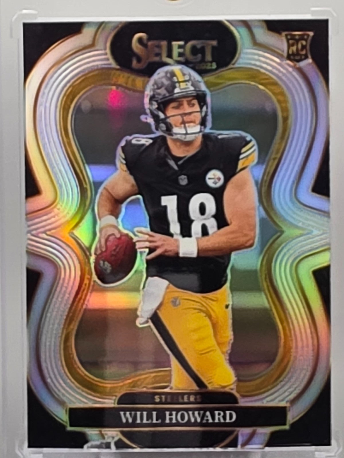 2025 Panini Select - Will Howard (RC) - Silver Prizm - #352