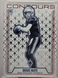 2024 Panini Phoenix Football - Drake Maye (RC) - Contours - #CON-DME