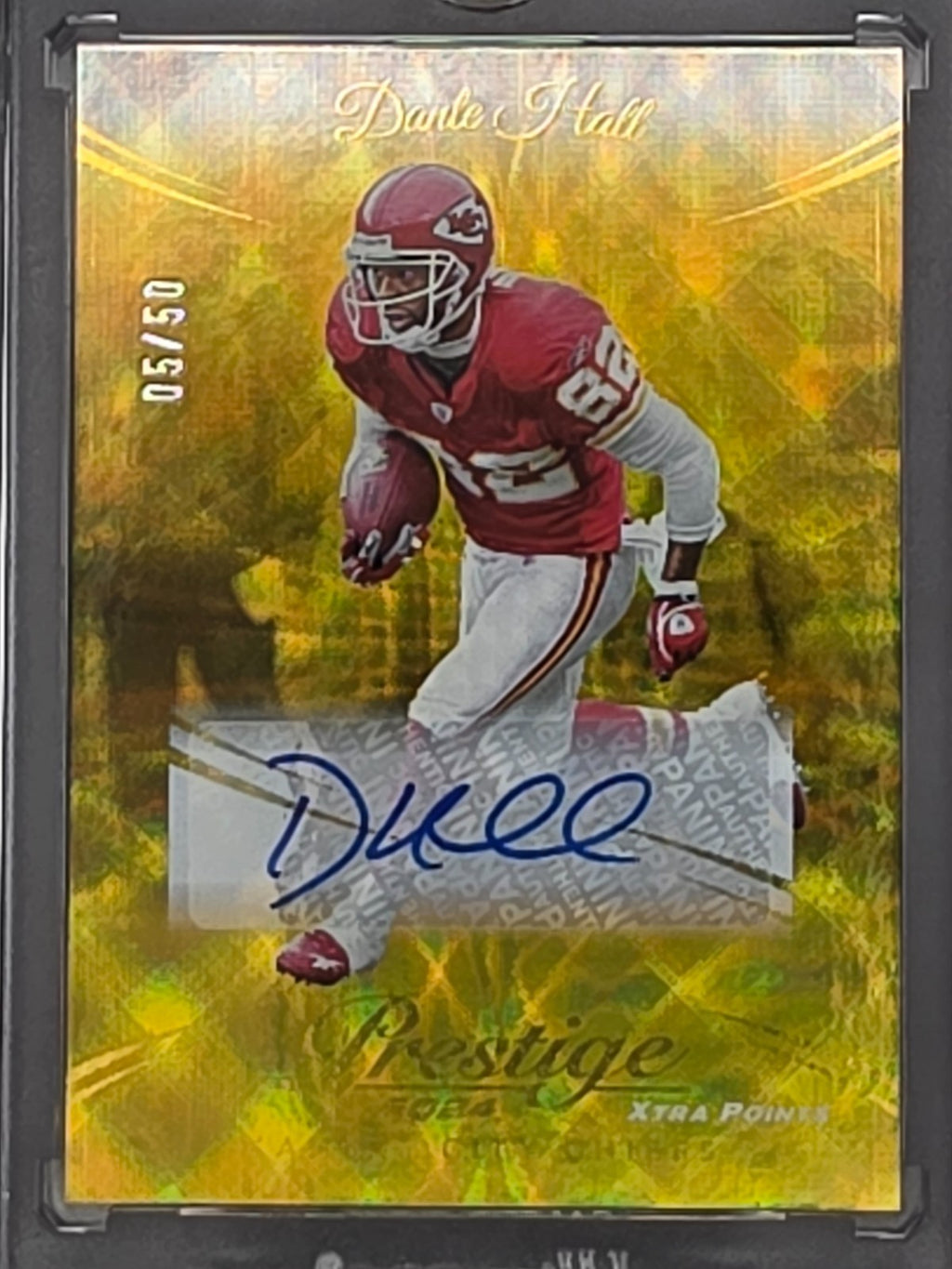 2024 Panini Prestige Football - #152 Dante Hall - Autograph Gold /50