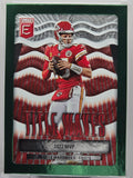 2023 Panini Donruss Elite - Patrick Mahomes - Tital Waves Green  - #TW-1