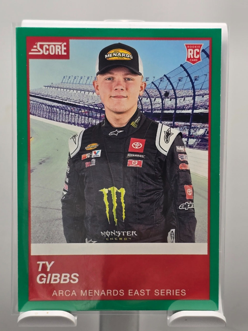 2020 Panini Chronicles - #10 Ty Gibbs RC - Score Green Border
