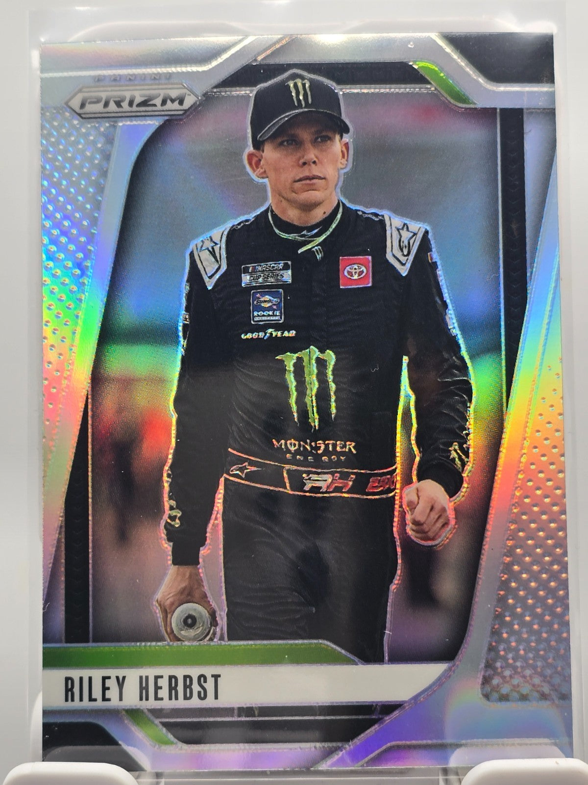 2025 Prizm Racing - #76 Riley Herbst -  Silver Prizm