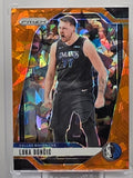2024-25 Panini Prizm - Luka Doncic - Orange Ice Prizm - #89