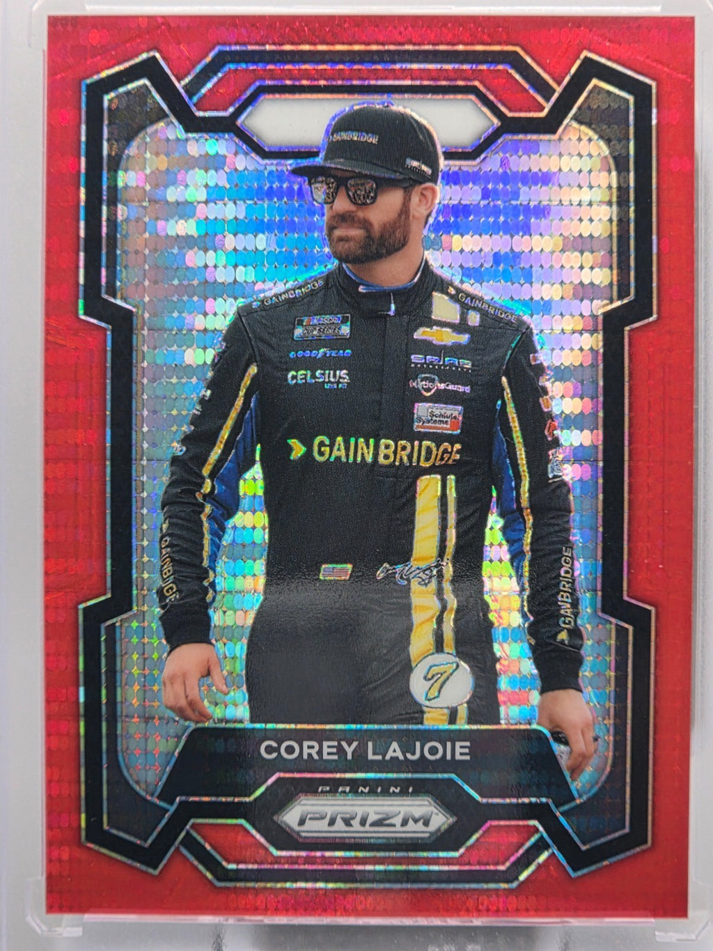 2024 Prizm Racing - Corey Lajoie - Red Pulsar Prizm /199 - #37