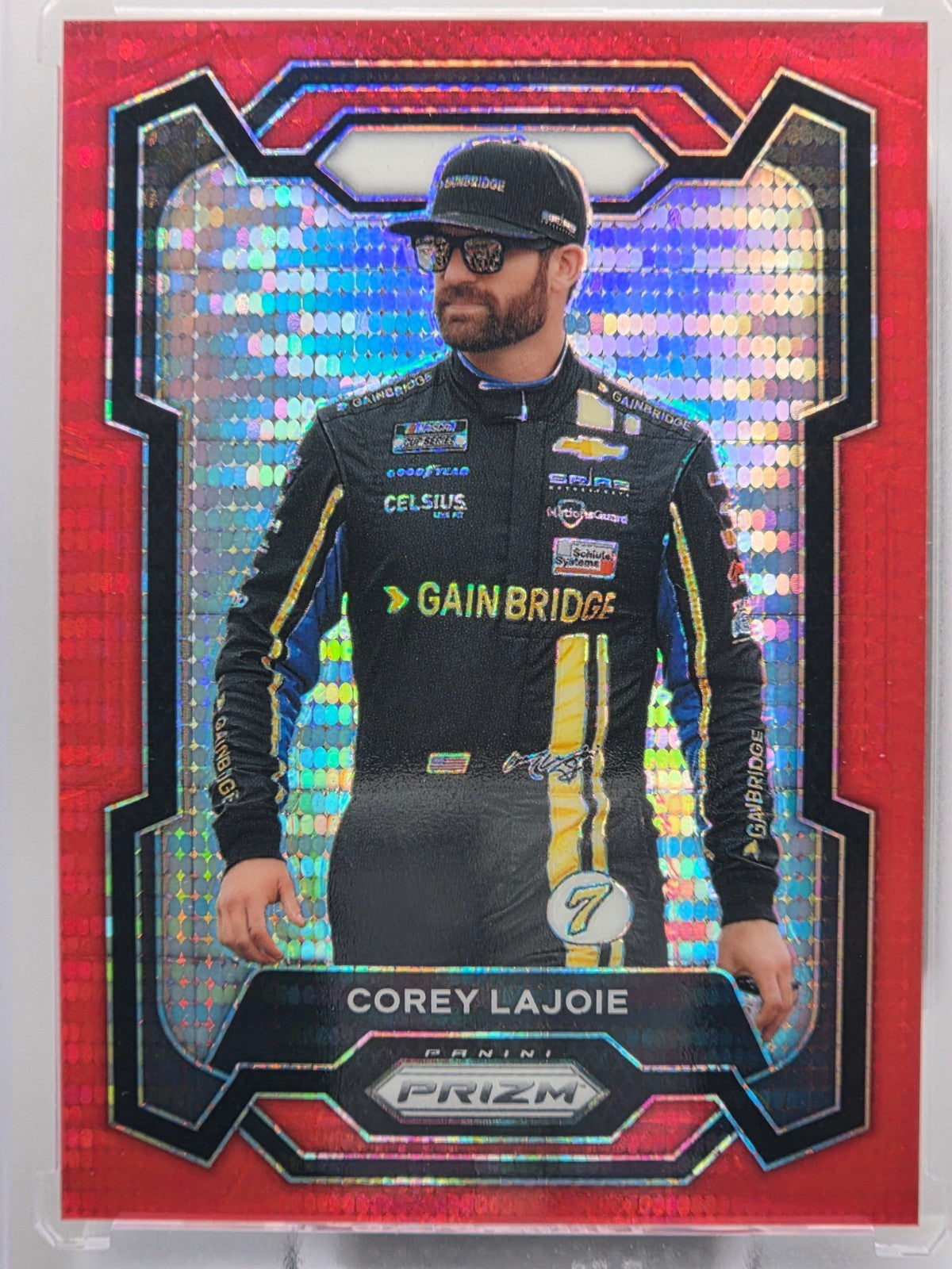 2024 Prizm Racing - Corey Lajoie - Red Pulsar Prizm /199 - #37