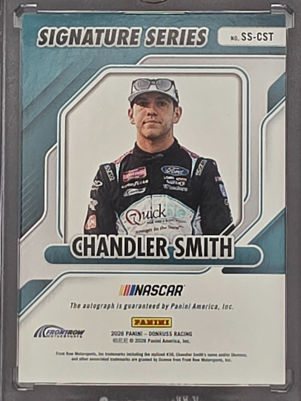 2026 Panini Donruss - Chandler Smith - Signature Series /49 - #SS-CST