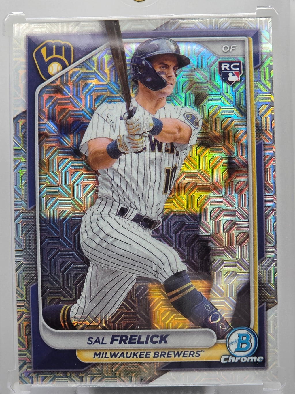 2024 Bowman Chrome - Sal Frelick (RC) - Mojo Refractor - #39
