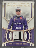 2024 National Treasures - Christopher Bell - Used Sheet Metal  /10 - #RUS-CBL