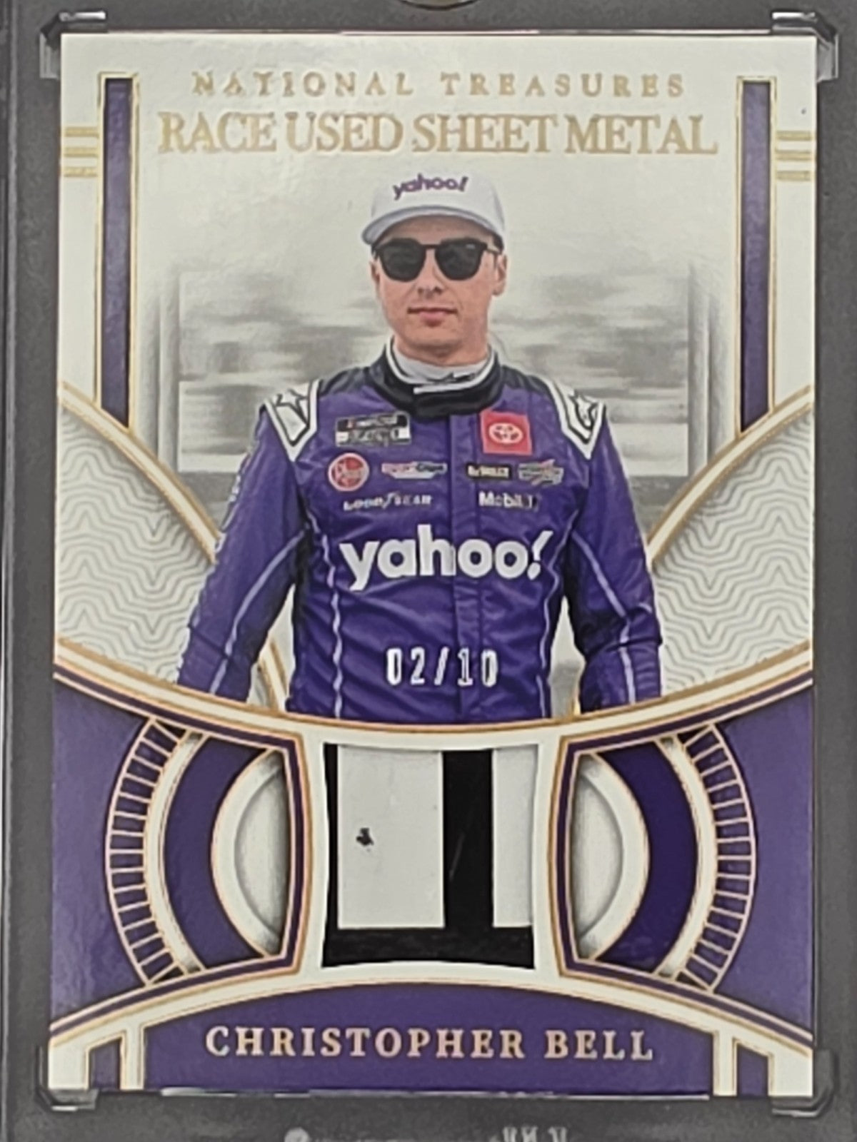 2024 National Treasures - Christopher Bell - Used Sheet Metal  /10 - #RUS-CBL