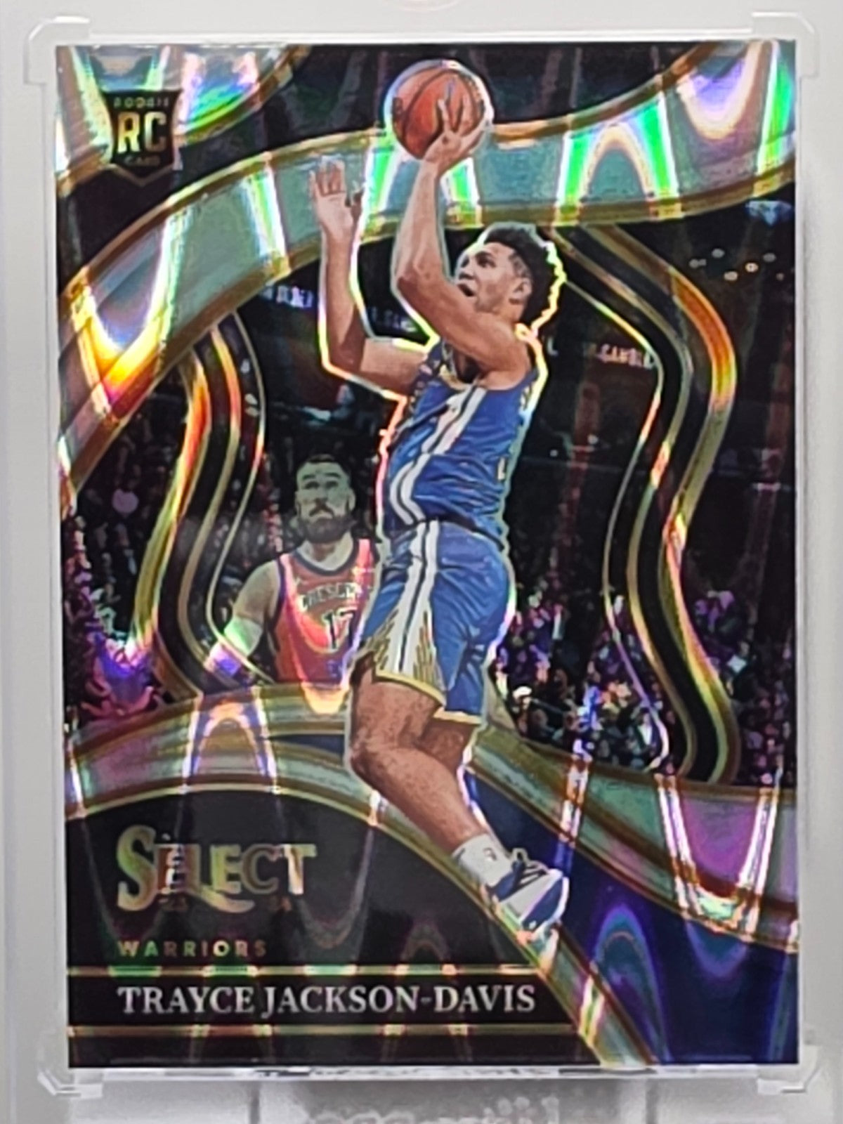 2023-24 Panini Select - Trayce Jackson-Davis (RC) - Tectonic Prizm - #278
