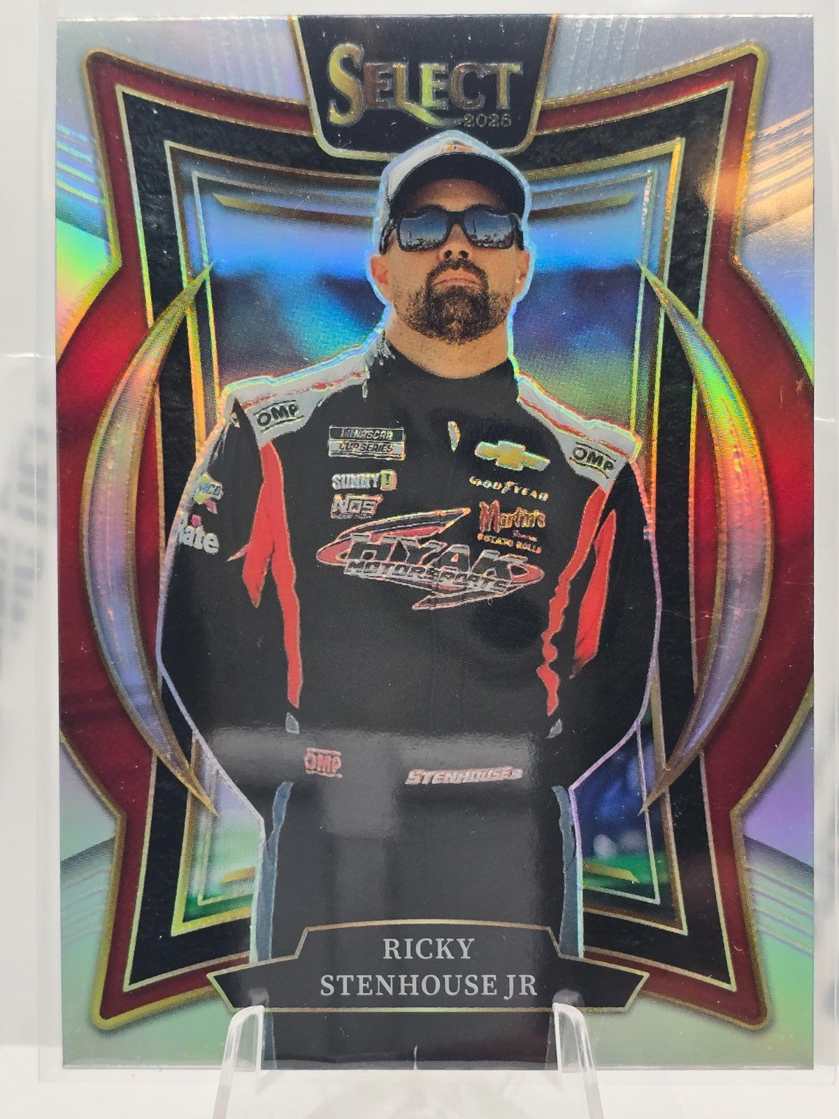 2025 Select Nascar Racing - #43 Ricky Stenhouse Jr.  - Grandstand - Holo Silver