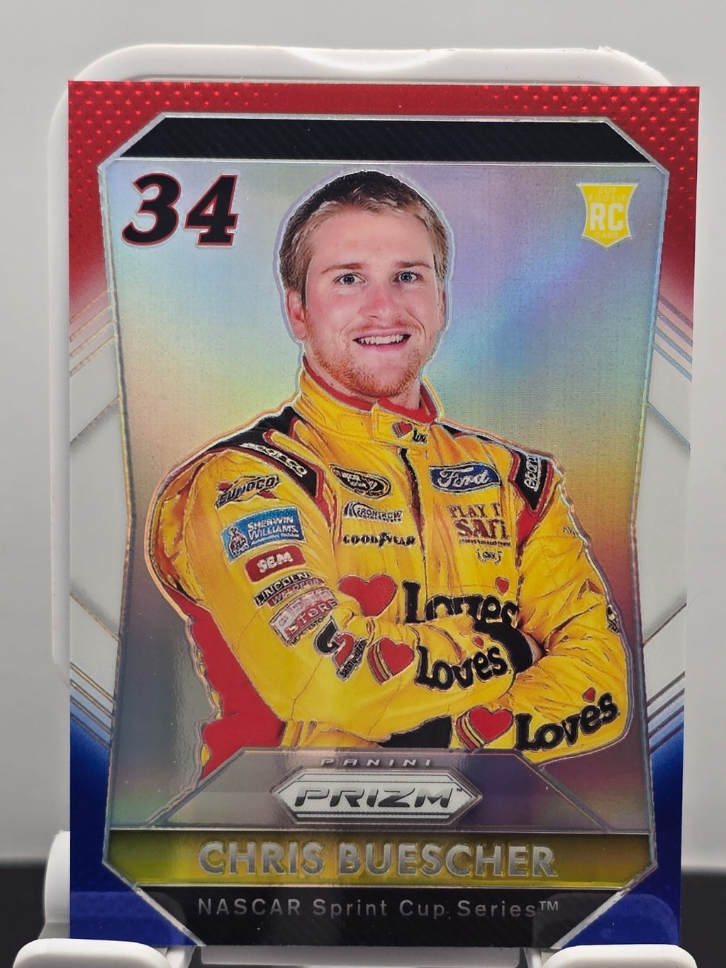 2016 Prizm Racing - #35 Chris Buescher (RC) - Red, White & Blue Prizm SP