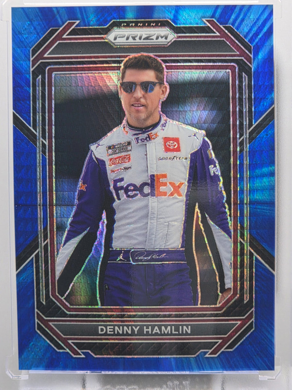 2023 Prizm Racing - Denny Hamlin - Blue & Carolina Blue Hyper Prizm - #40
