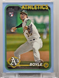 2024 Topps - Joe Boyle (RC) - Powdered Blue /50 - #443