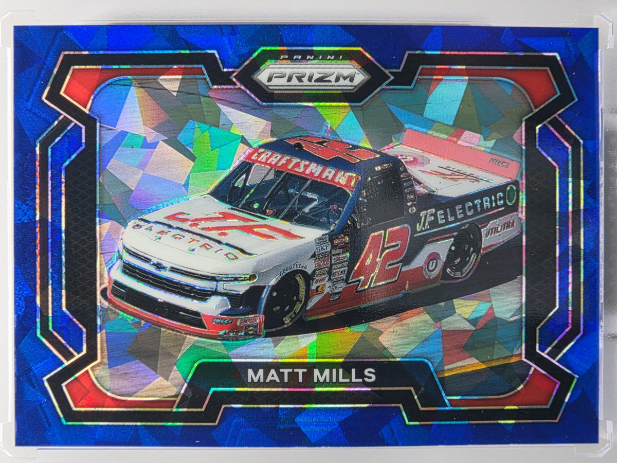 2024 Prizm Racing - Matt Mills - Blue Ice Prizm - #74 - Buy 3 Get 1 Free!