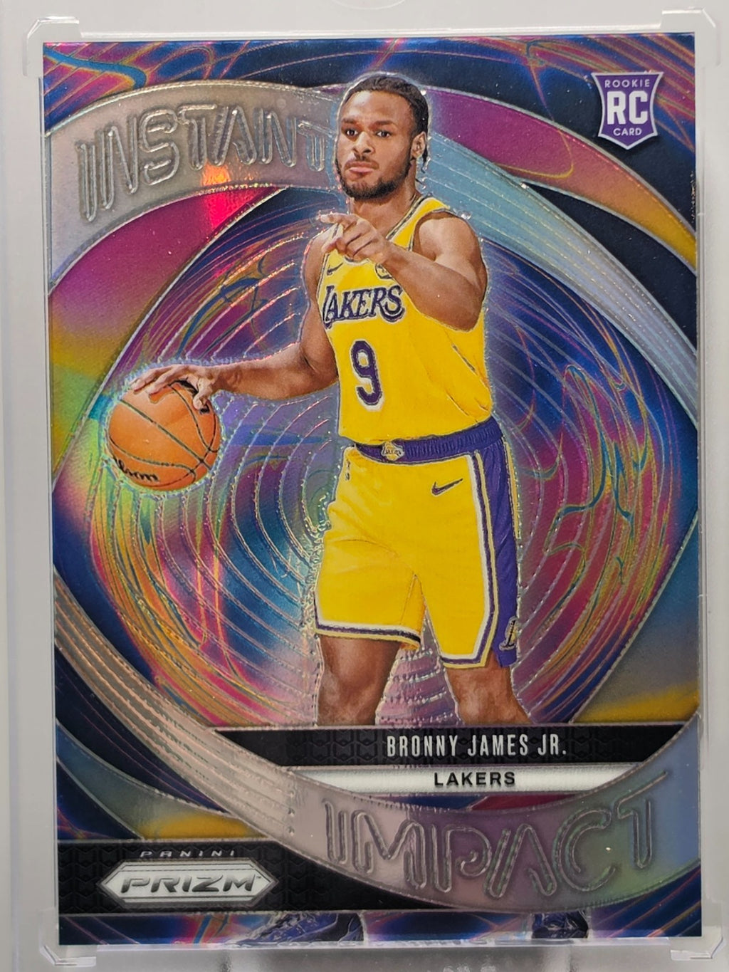 2024-25 Panini Prizm - Bronny James Jr. - Instant Impact - #7