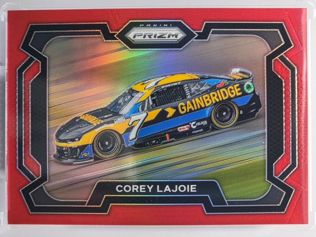 2024 Prizm Racing - Corey Lajoie - Red Prizm /299 - #37