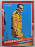 2024 Panini Donruss - Michael McDowell - Throwback Red /299 - #157 - Buy 3 Get 1