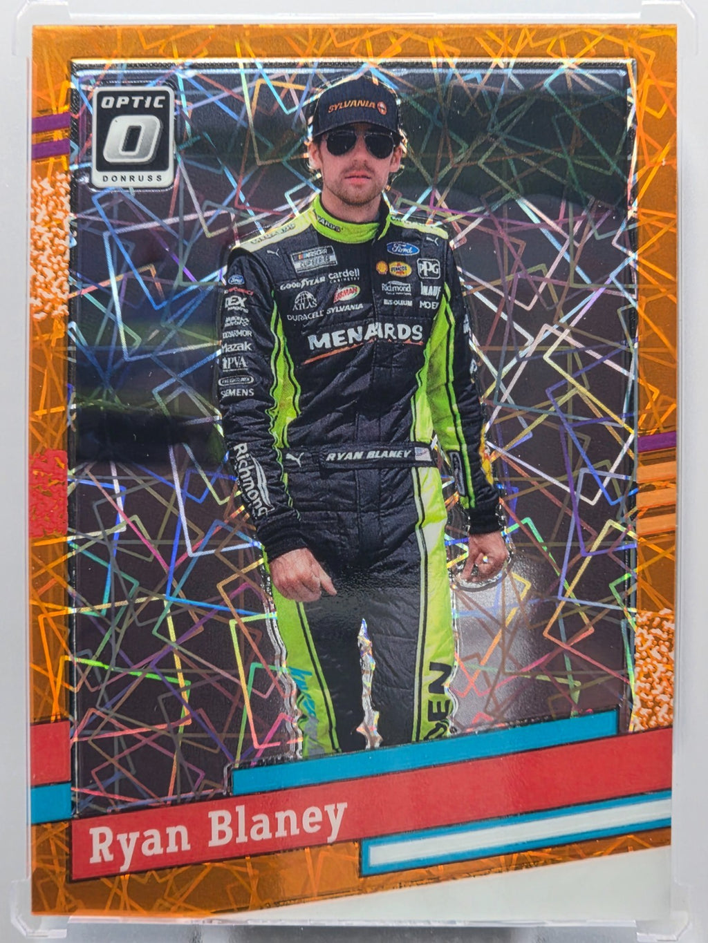 2024 Panini Donruss - Ryan Blaney - Orange Velocity - #112 - Buy 3 Get 1!