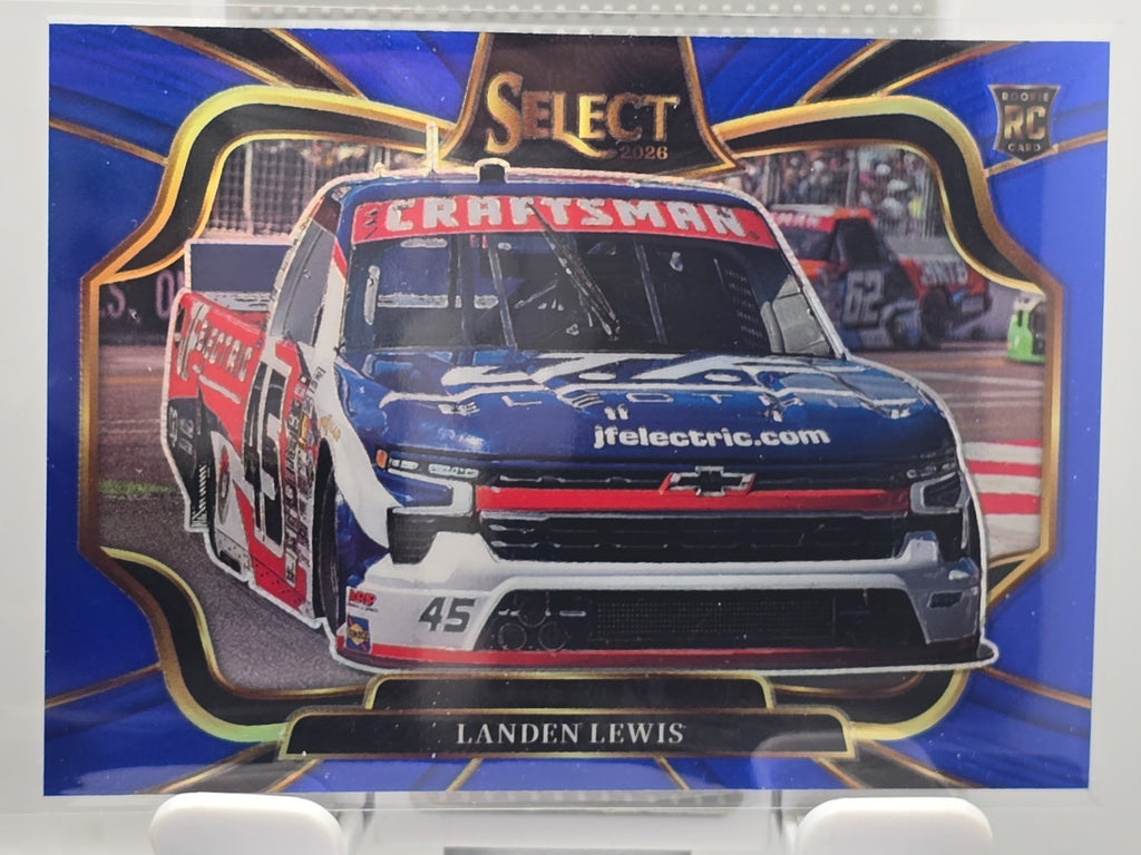 2026 Select Racing - #101 Landen Lewis RC - Pitroad - Blue /175