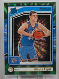 2023-24 Donruss - Nikola Topic (RC) - Holo Green Laser - #208