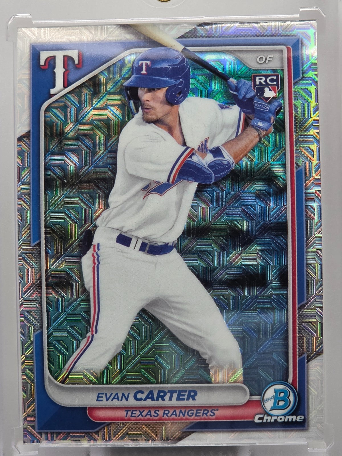 2024 Bowman - Evan Carter (RC) - Mojo Refractor - #46