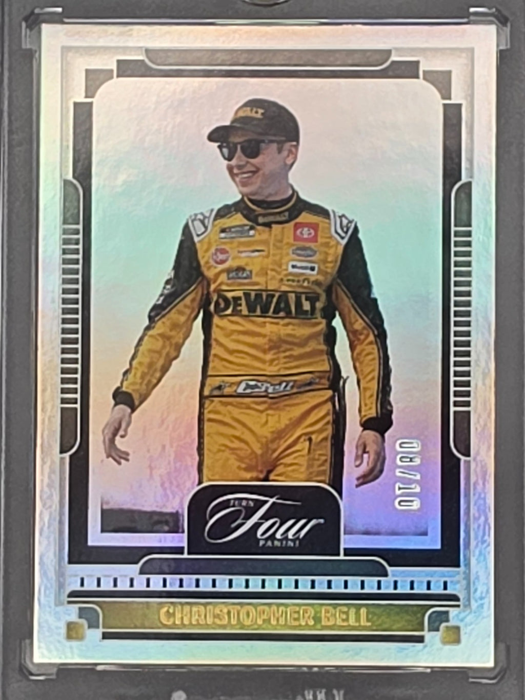 2025 Panini Turn Four - Christopher Bell - Gold Base /10 - #3