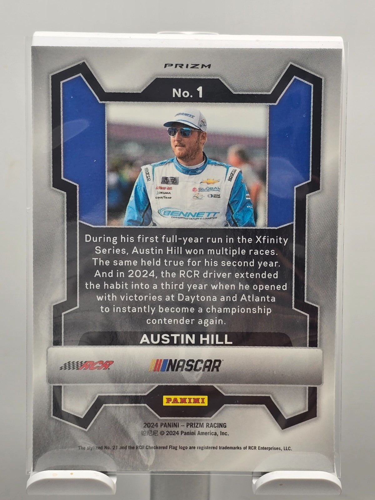 2024 Panini Prizm  - #1 Austin Hill  - Silver Prizm