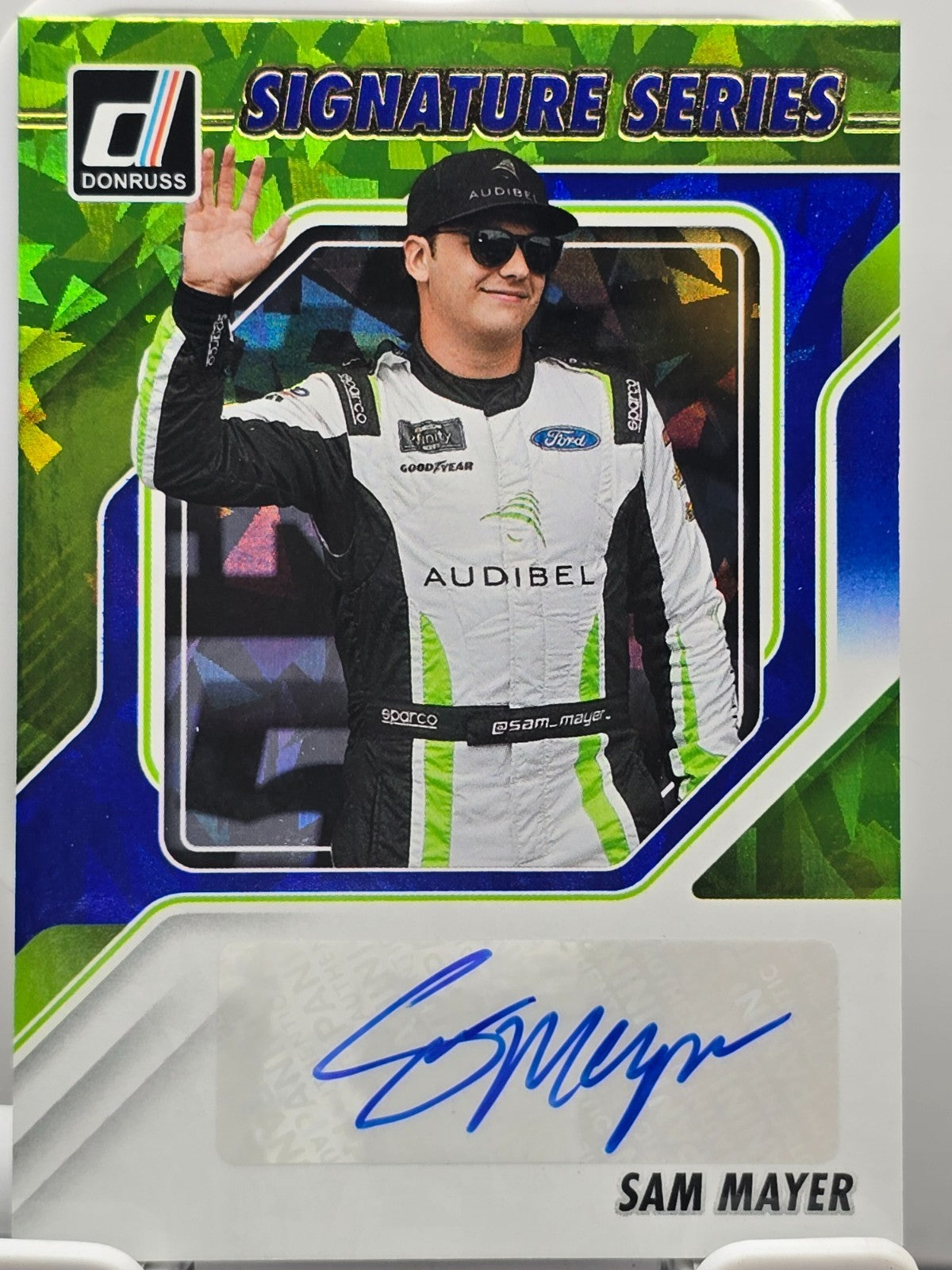 2026 Panini Donruss Racing - Sam Mayer - #SS-SMY - Signature Series