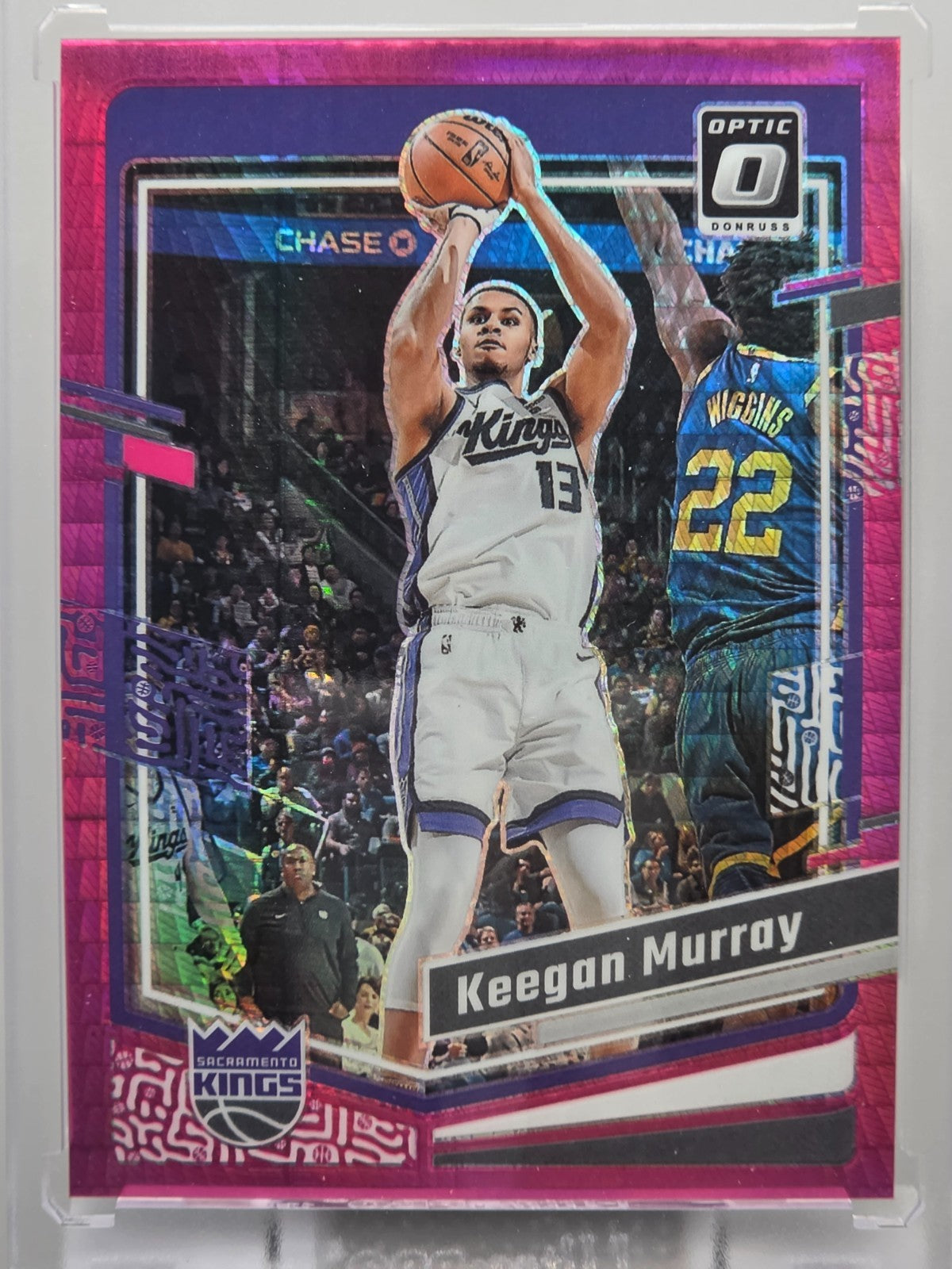 2023-24 Donruss Optic - Keegan Miller - Pink Hyper Prizm - #97