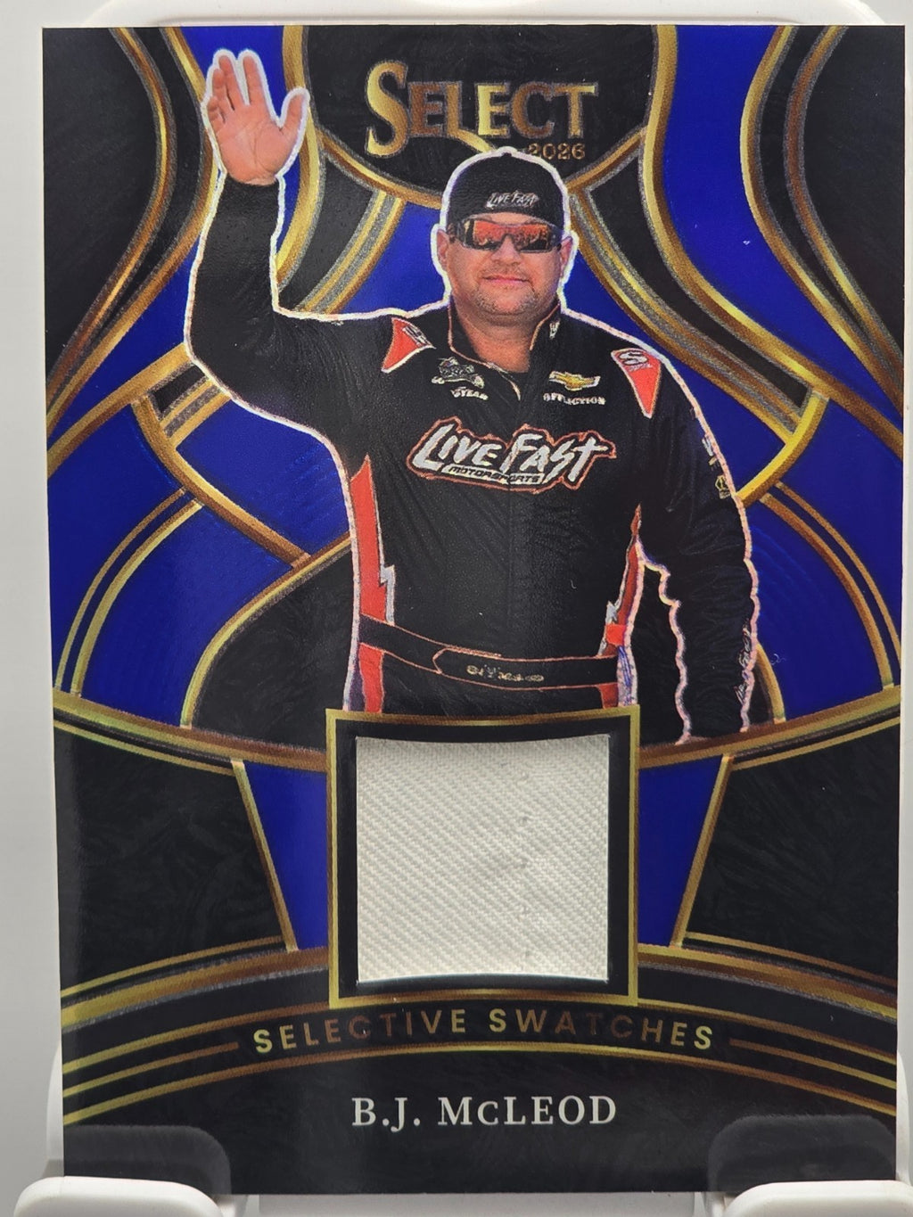 2026 Select Racing - #SS-BJM B.J. Mcleod - Selective Swatches - Blue /49