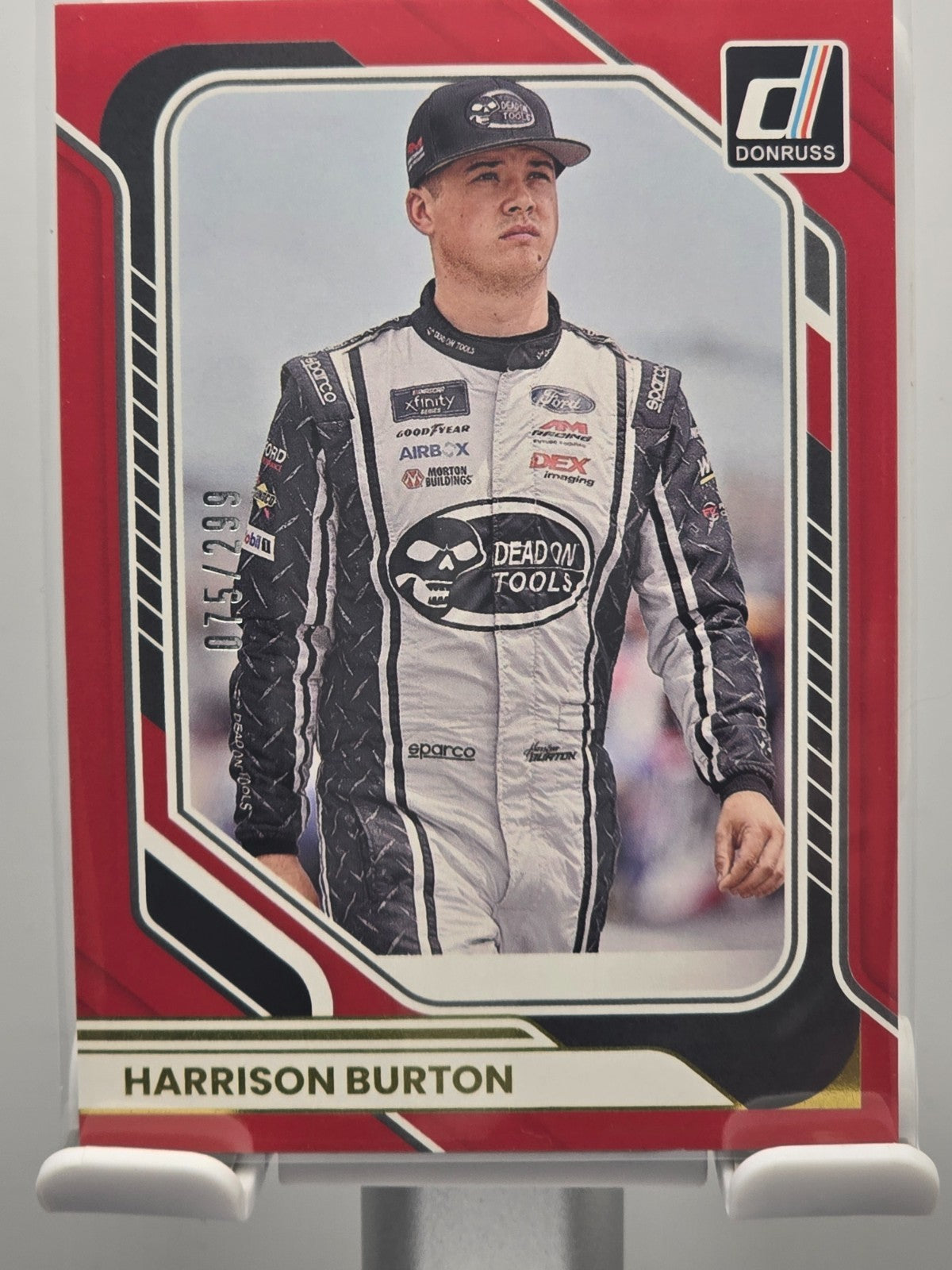2026 Donruss NASCAR Racing - #61 Harrison Burton - Red Base /299