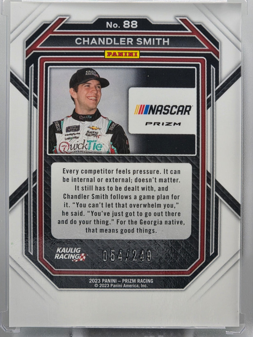 2023 Prizm Racing - Chandler Smith - Reactive Green /249 - #88