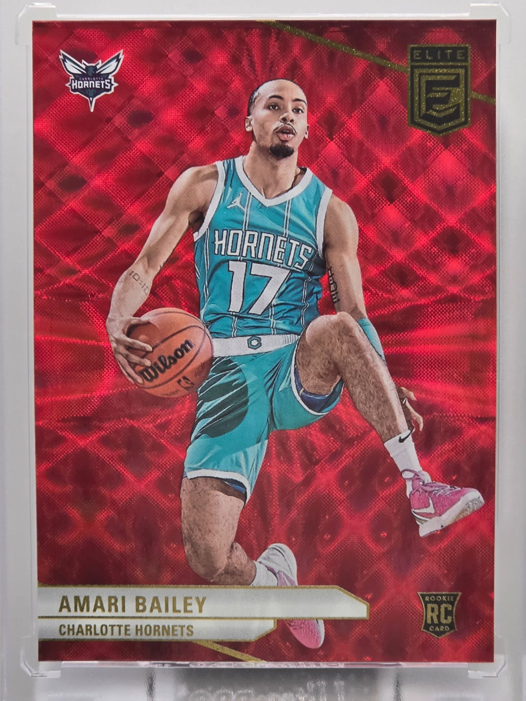 2023-24 Donruss Elite - Amari Bailey (RC) - Red  - #209