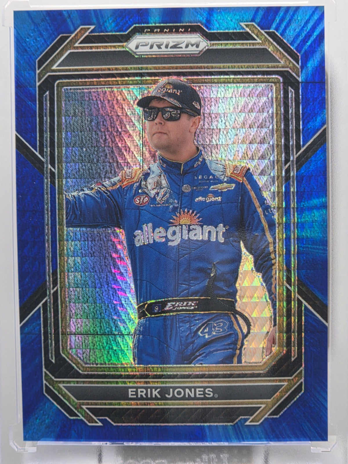2023 Prizm Racing - Erik Jones - Blue & Carolina Blue Hyper Prizm - #80