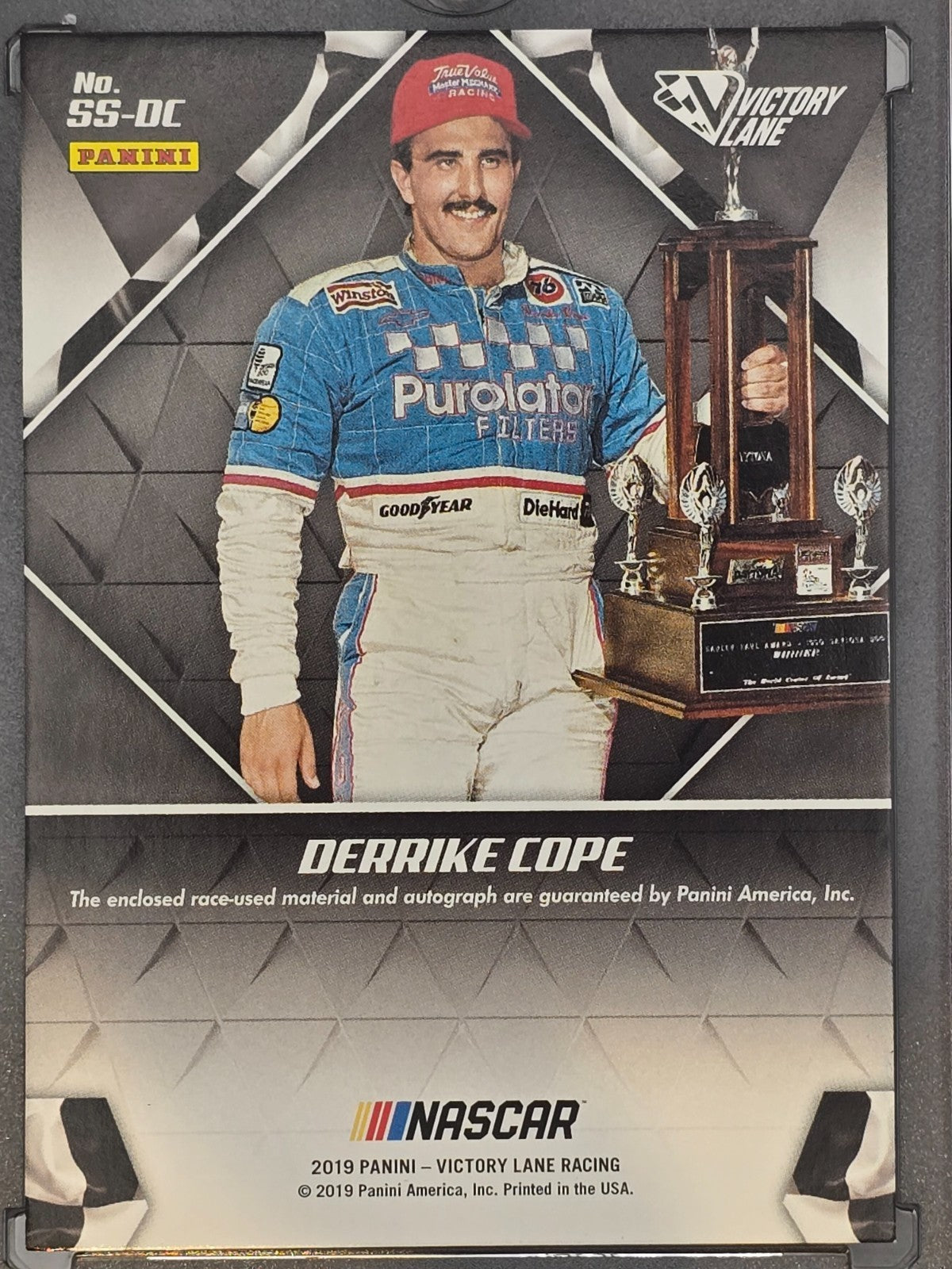 2021 Victory Lane Racing - Derrike Cope - Autograph - #SS-DC