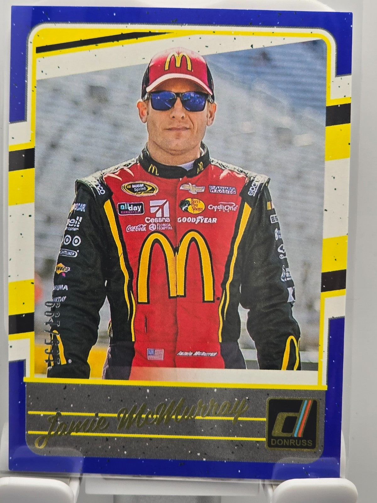 2026 Donruss NASCAR Racing - #109 Jamie McMurray - Throwback - Blue Base /199
