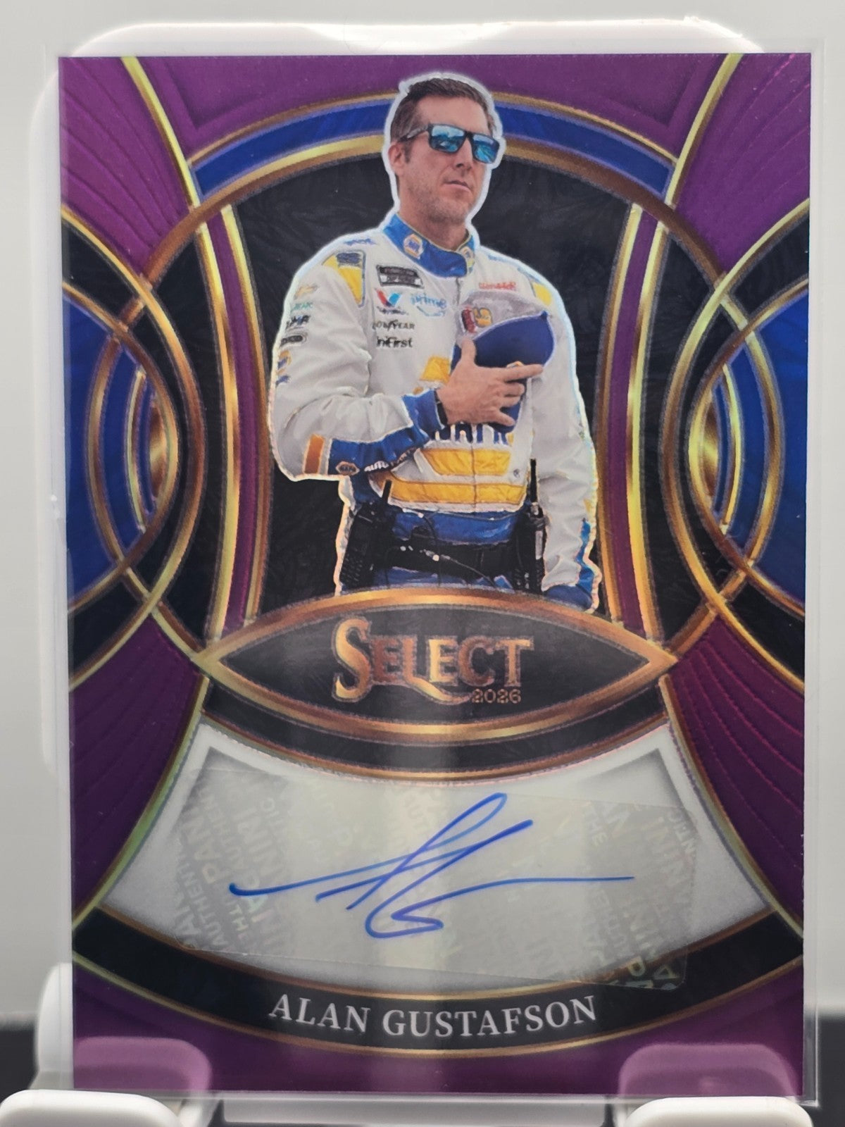 2026 Select Racing - Alan Gustafson - #S-AGT Signatures Purple /49