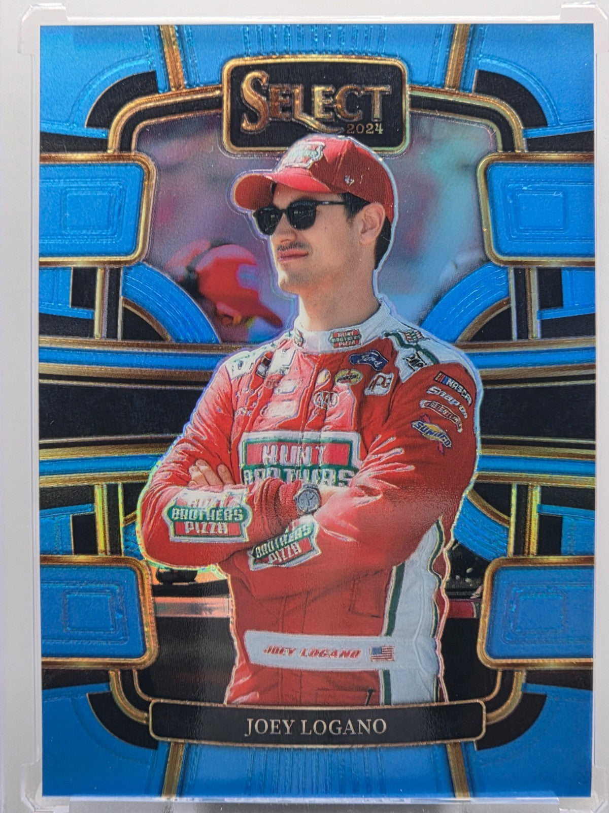 2024 Panini Select - Joey Logano - Light Blue Prizm /199 - #7 - Buy 3 Get 1!