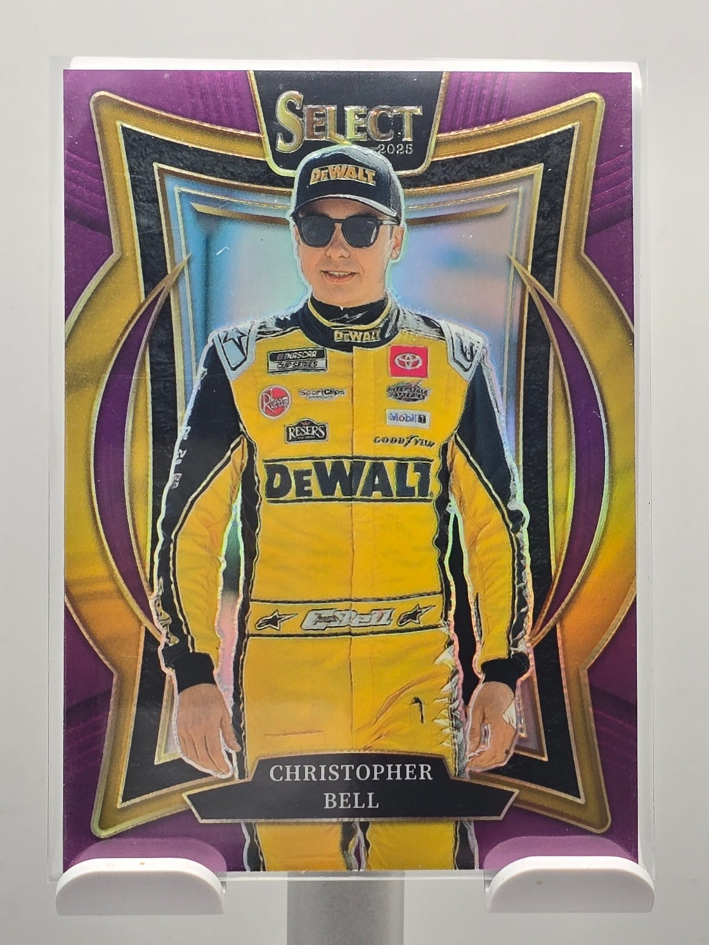 #82 Christopher Bell - Purple /199 - 2025 Select Nascar Racing