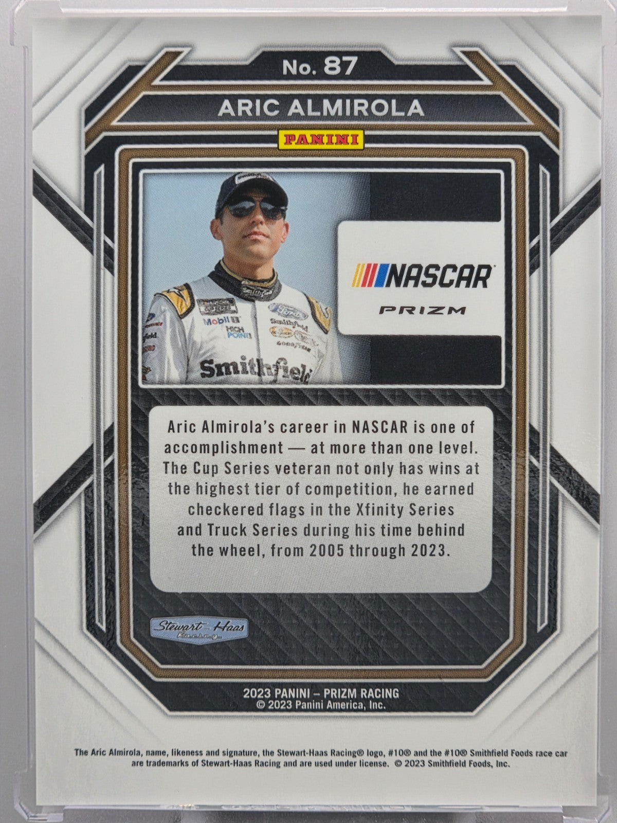 2023 Prizm Racing - Aric Almirola - Red Prizm - #87 - Buy 3 Get 1 Free!