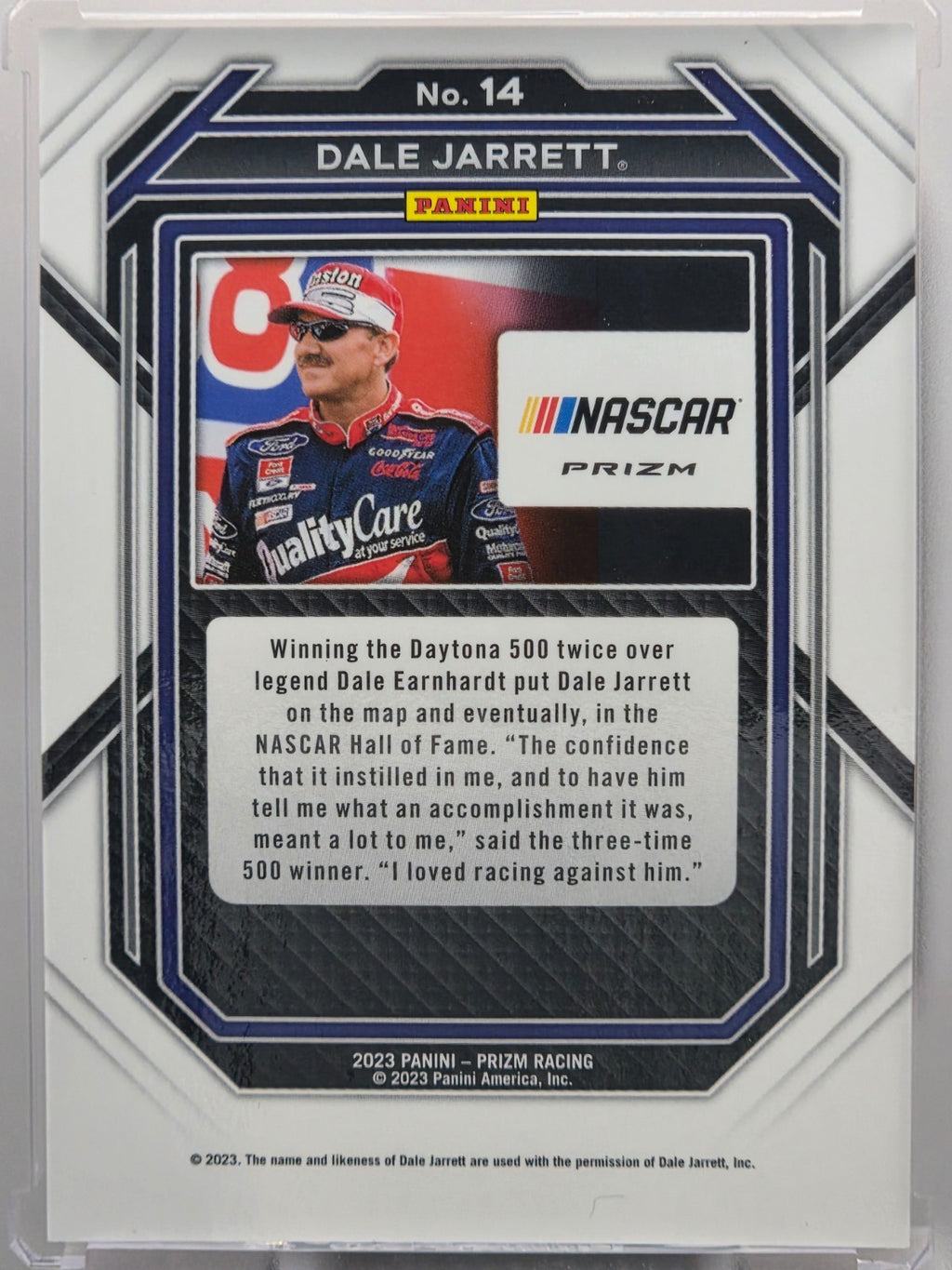 2023 Prizm Racing - Dale Jarrett - Reactive Orange - #14 - Buy 3 Get 1 Free!
