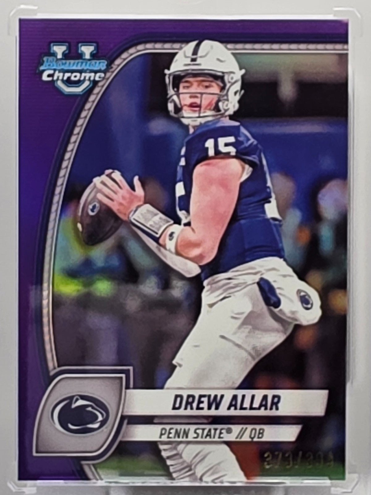 2024 Bowman Chrome - Drew Allar - Purple /399 - #4