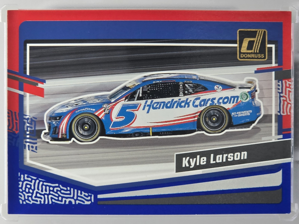 2024 Panini Donruss - Kyle Larson - Red & Blue - #85 - Buy 3 Get 1