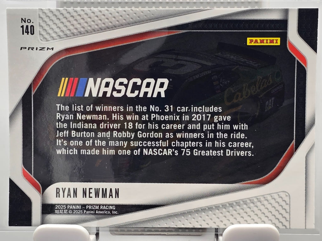 2025 Prizm Nascar Racing - #140 Ryan Newman - Holo / Silver Prizm
