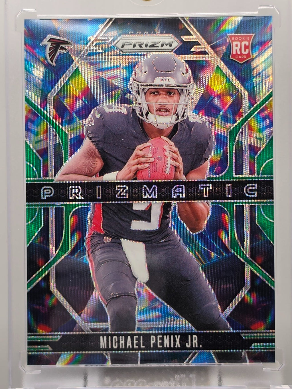 2024 Panini Prizm- Michael Penix Jr. - Prismatic - #10 ** Buy 3 Get 1 **