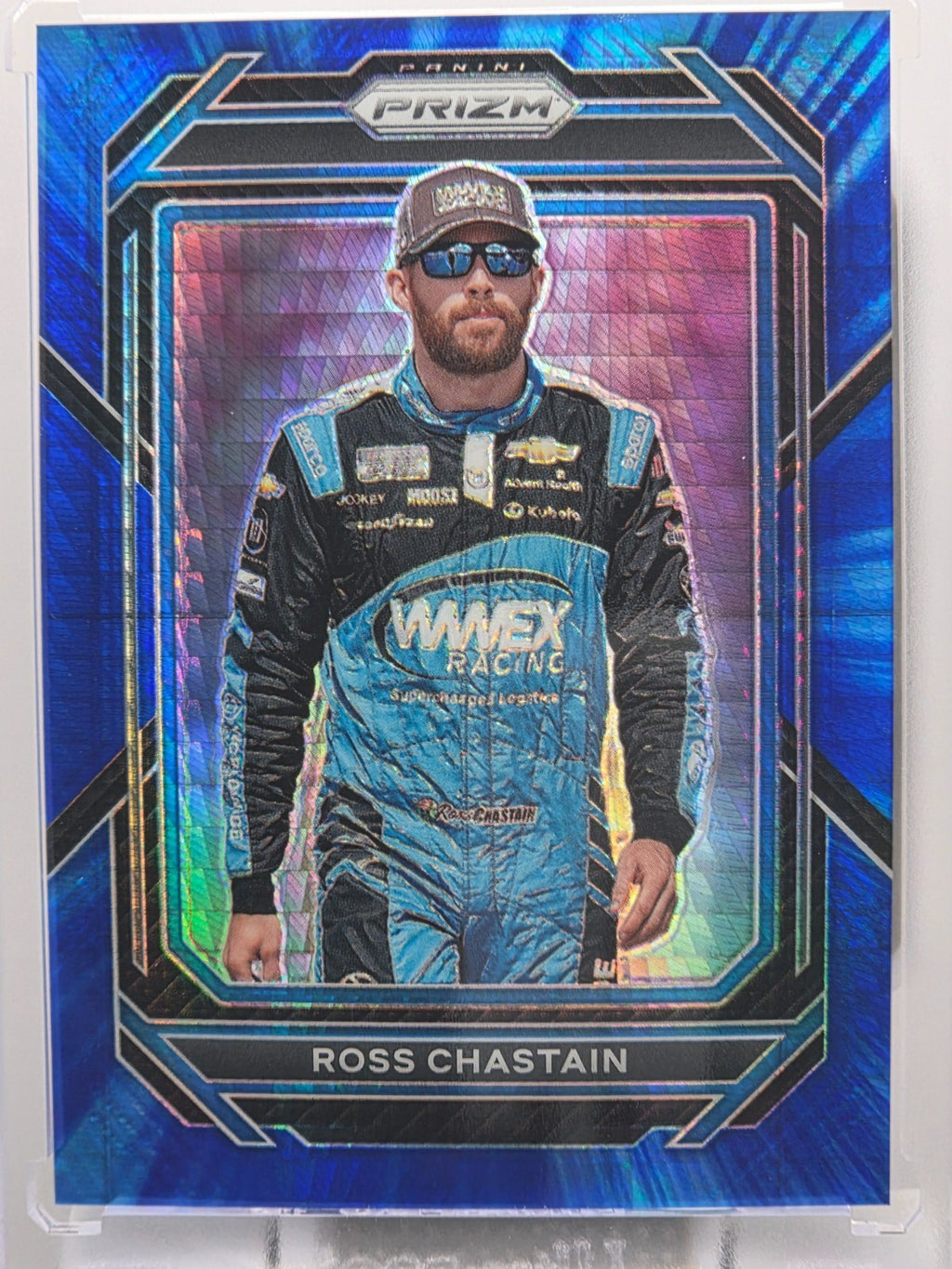 2023 Prizm Racing - Ross Chastain - Blue & Carolina Blue Hyper Prizm - #66