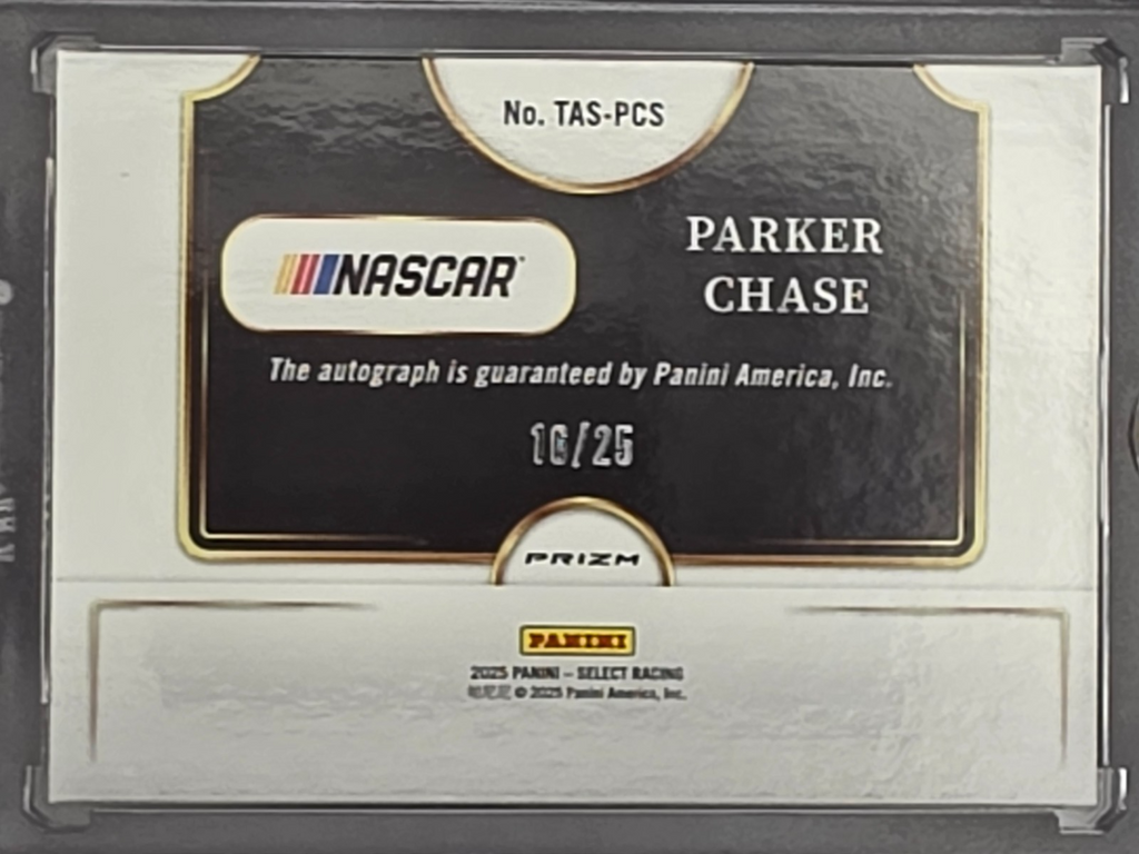 2025 Select Racing - Parker Chase - Trackside Action - Tie-Dye /25 - #TAS-PCS