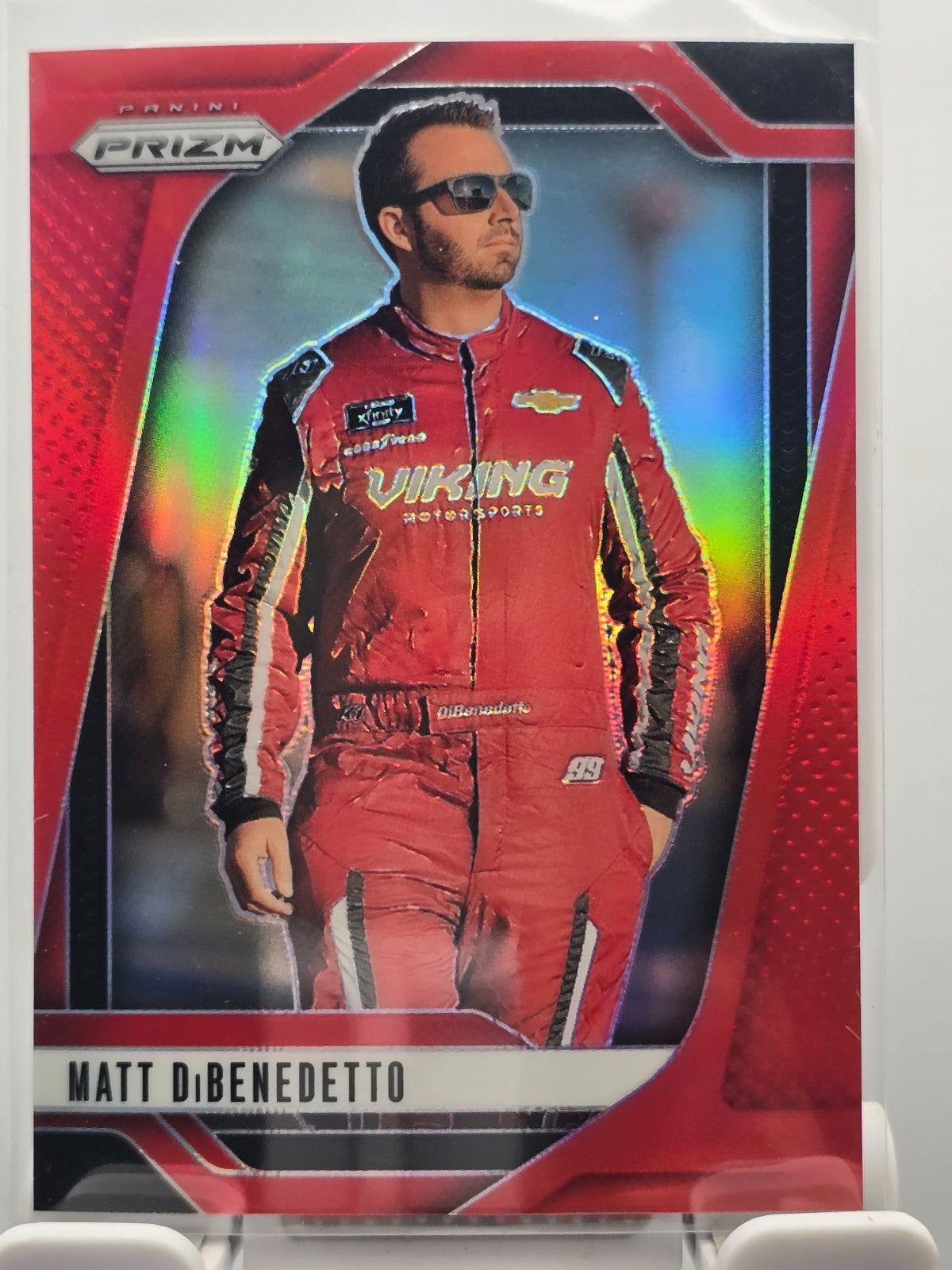 2025 Prizm Racing - #77 Matt Dibenedetto - Red Prizm /249